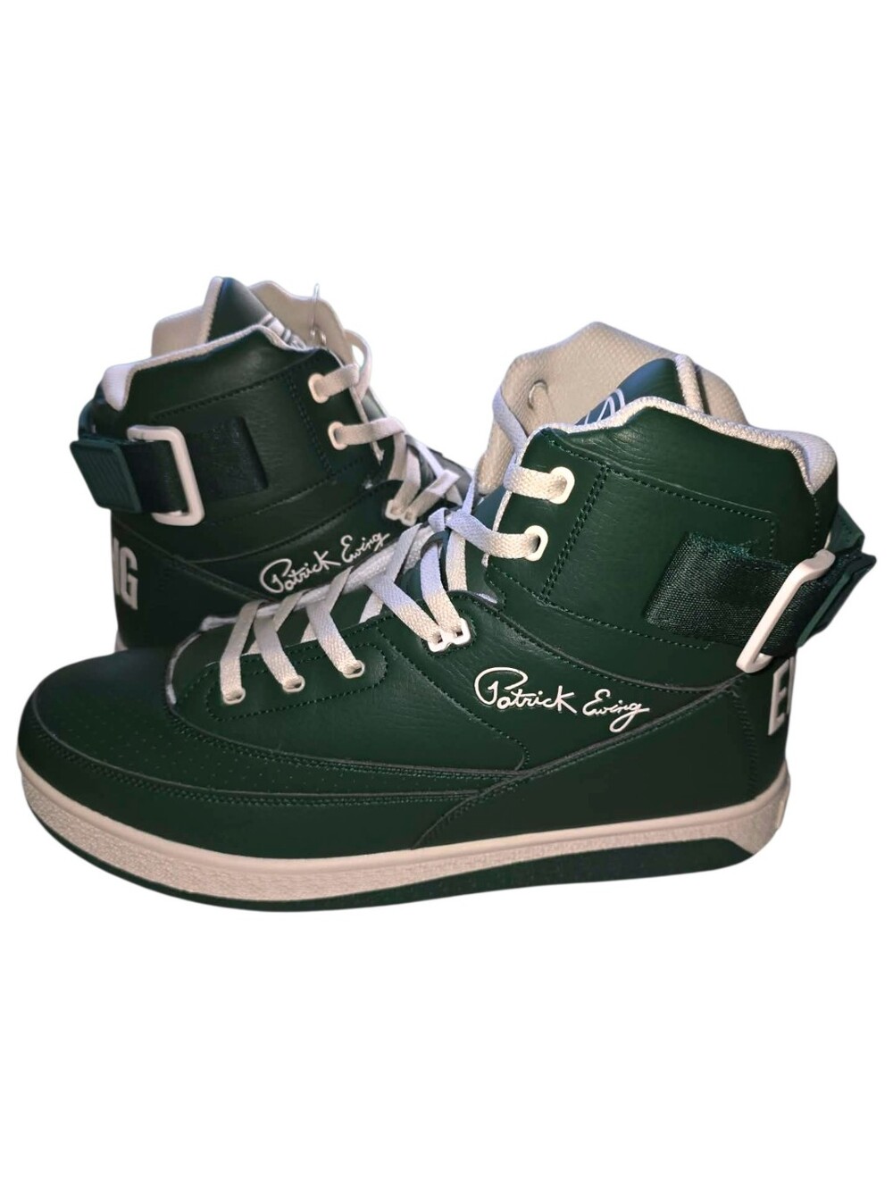 Ewing Athletics Rebound 33 Green/Cream Men's Size 13 High Top Sneakers NWT & Box